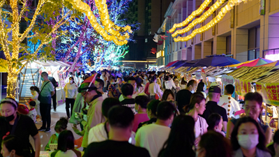 夏日氛圍感拉滿！“煙火氣”里的夜西寧