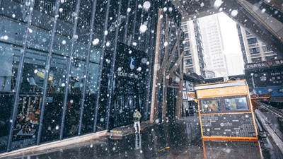 寒潮來襲！青海多地迎來今冬首場降雪
